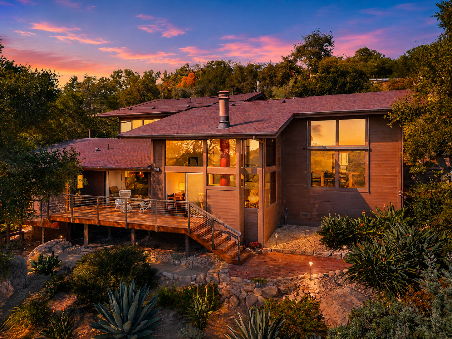 Hilltop Santa Barbara Retreat
